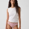 Slip bikini en coton stretch bio ultra-doux