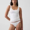 Slip bikini en coton stretch bio ultra-doux