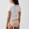 Slip bikini en coton stretch bio ultra-doux