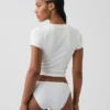 Slip bikini en coton stretch bio ultra-doux