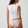 Slip bikini en coton stretch bio ultra-doux