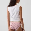 Slip bikini en coton stretch bio ultra-doux