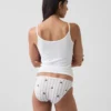 Slip bikini en coton stretch bio ultra-doux