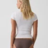 Slip bikini en coton stretch bio ultra-doux