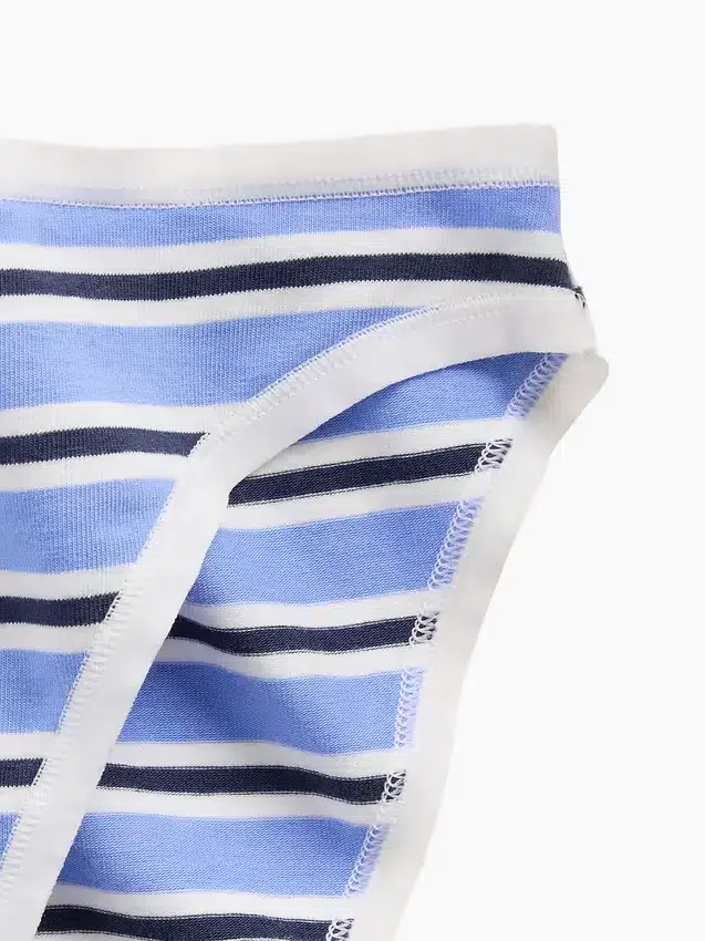 Slip bikini en coton stretch bio ultra-doux