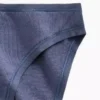 Slip bikini en coton stretch bio ultra-doux