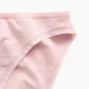 Slip bikini en coton stretch bio ultra-doux