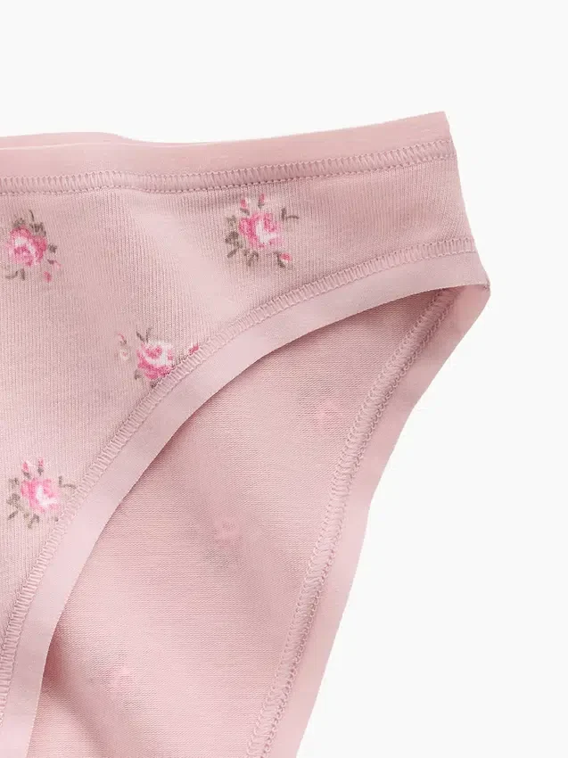 Slip bikini en coton stretch bio ultra-doux