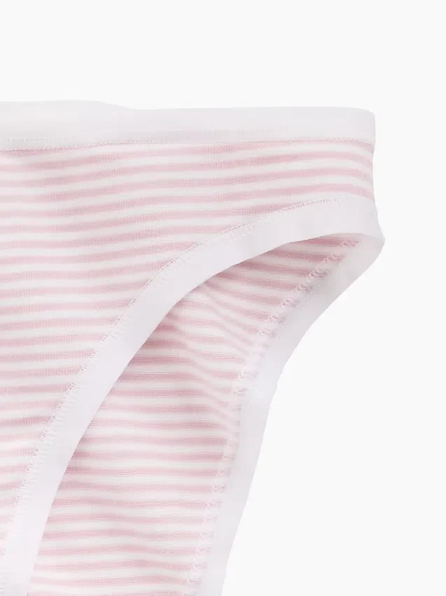Slip bikini en coton stretch bio ultra-doux