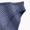 Slip bikini en coton stretch bio ultra-doux