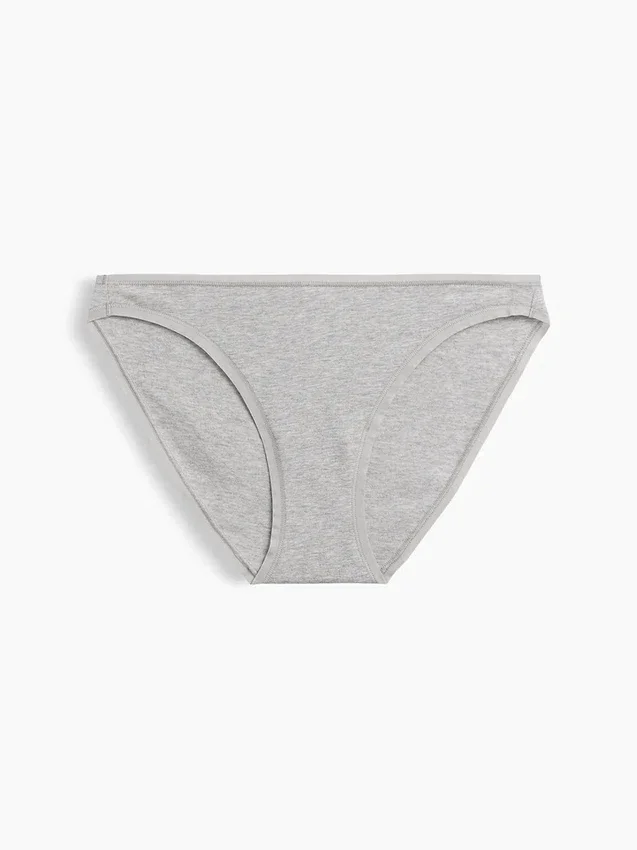 Slip bikini en coton stretch bio ultra-doux