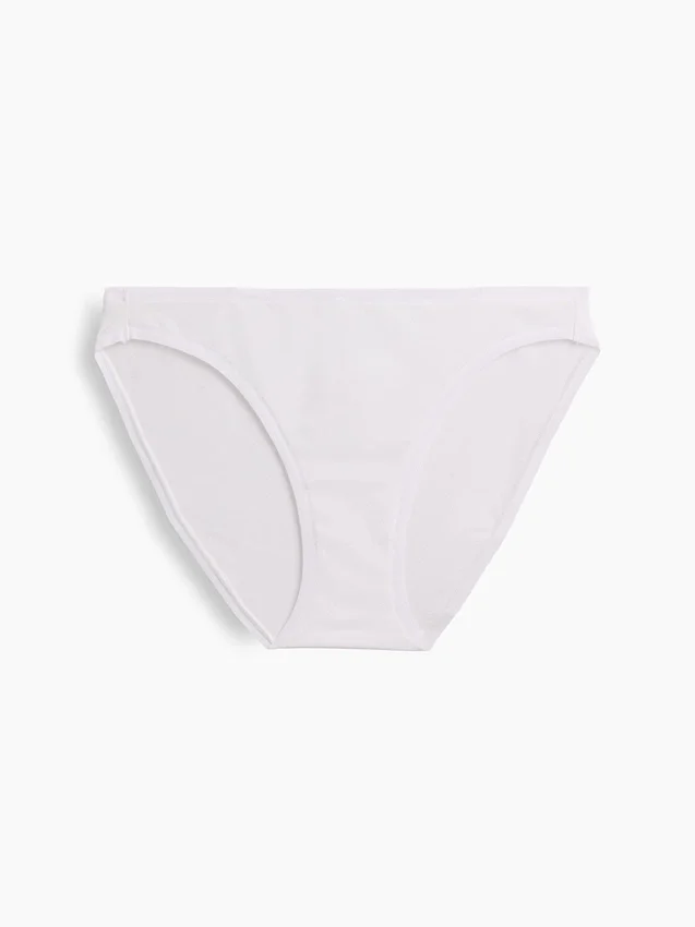 Slip bikini en coton stretch bio ultra-doux