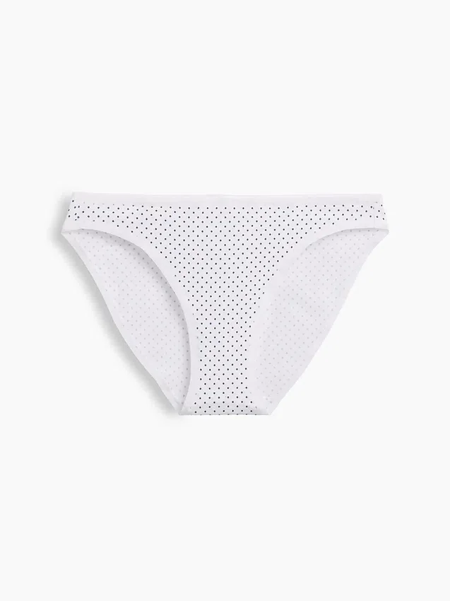 Slip bikini en coton stretch bio ultra-doux