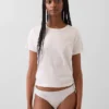 Slip bikini invisible en coton stretch biologique