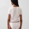 Slip bikini invisible en coton stretch biologique