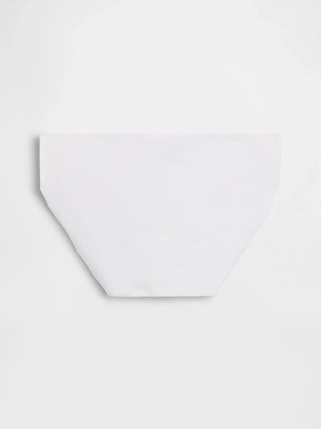 Slip bikini invisible en coton stretch biologique