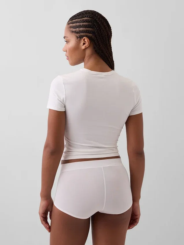 Slip bikini taille haute Breathe