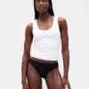 Slip « cheeky » en coton bio extensible