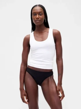 Slip « cheeky » en coton bio extensible
