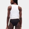 Slip « cheeky » en coton bio extensible