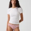 Slip cheeky en coton stretch bio ultra-doux