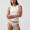 Slip cheeky en coton stretch bio ultra-doux