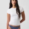 Slip cheeky en coton stretch bio ultra-doux
