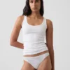 Slip cheeky en coton stretch bio ultra-doux