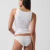 Slip cheeky en coton stretch bio ultra-doux