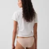 Slip cheeky en coton stretch bio ultra-doux
