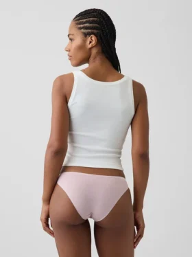 Slip cheeky en coton stretch bio ultra-doux