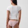 Slip cheeky en coton stretch bio ultra-doux