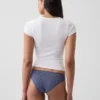 Slip cheeky en coton stretch bio ultra-doux