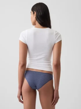 Slip cheeky en coton stretch bio ultra-doux