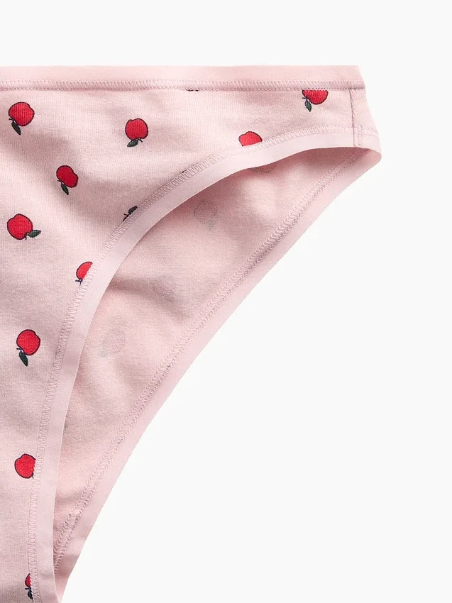 Slip cheeky en coton stretch bio ultra-doux