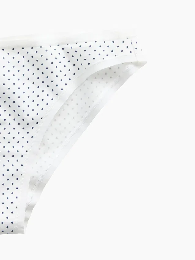 Slip cheeky en coton stretch bio ultra-doux