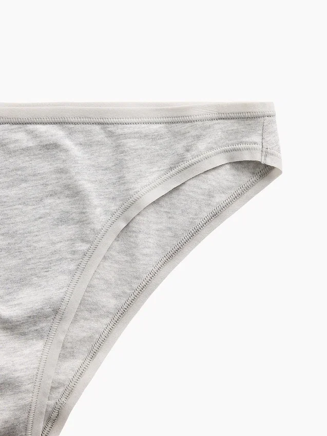 Slip cheeky en coton stretch bio ultra-doux