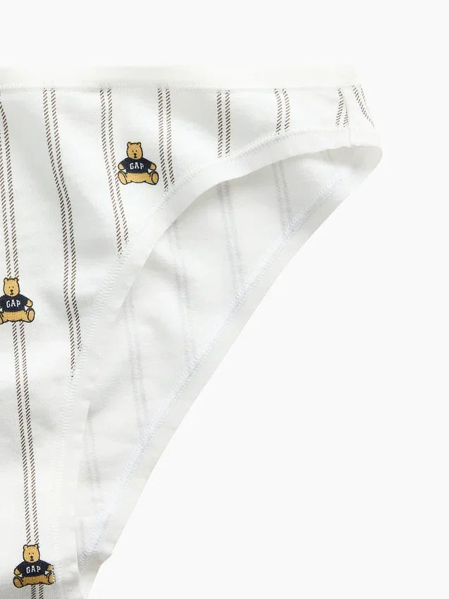Slip cheeky en coton stretch bio ultra-doux
