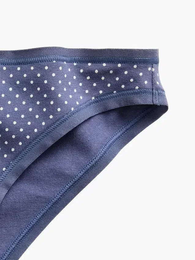 Slip cheeky en coton stretch bio ultra-doux