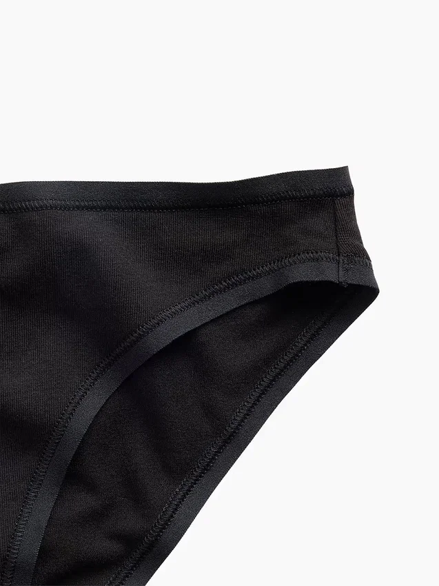 Slip cheeky en coton stretch bio ultra-doux