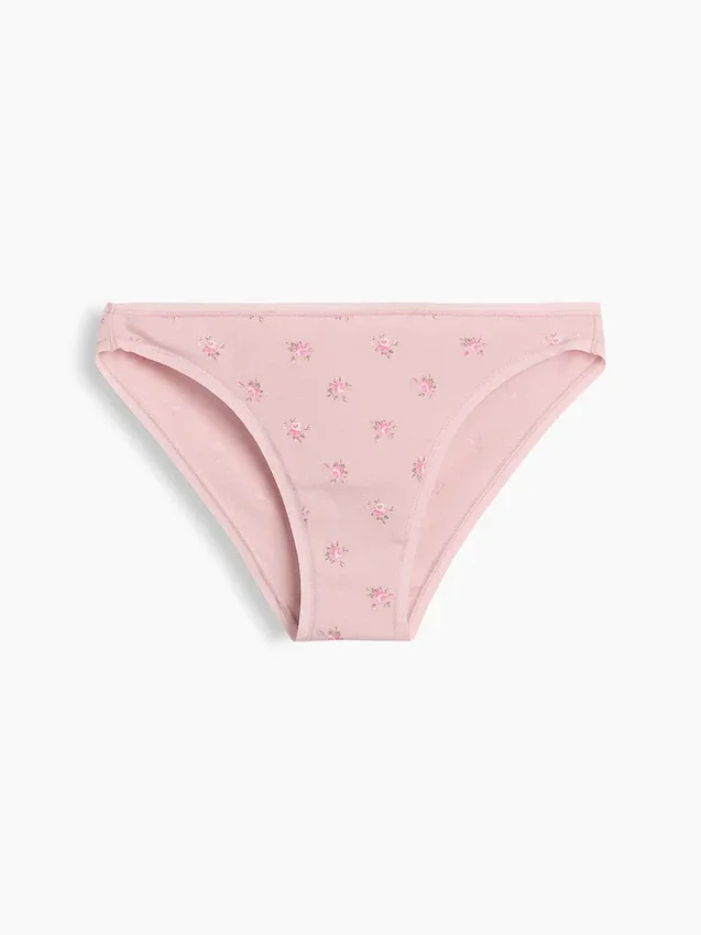 Slip cheeky en coton stretch bio ultra-doux