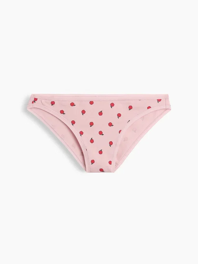 Slip cheeky en coton stretch bio ultra-doux