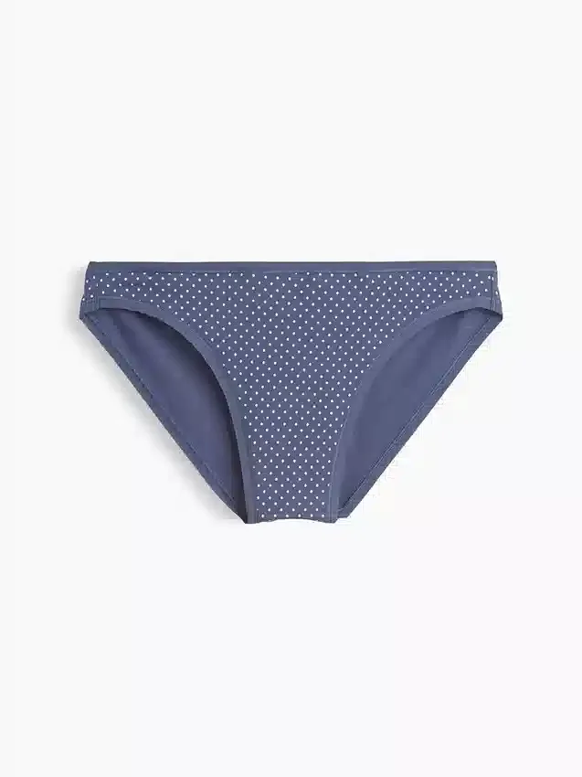 Slip cheeky en coton stretch bio ultra-doux
