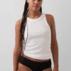 Slip taille basse en coton bio extensible