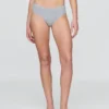 Slip taille basse en coton bio extensible