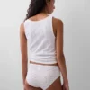 Slip taille basse en coton bio extensible