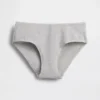 Slip taille basse en coton bio extensible