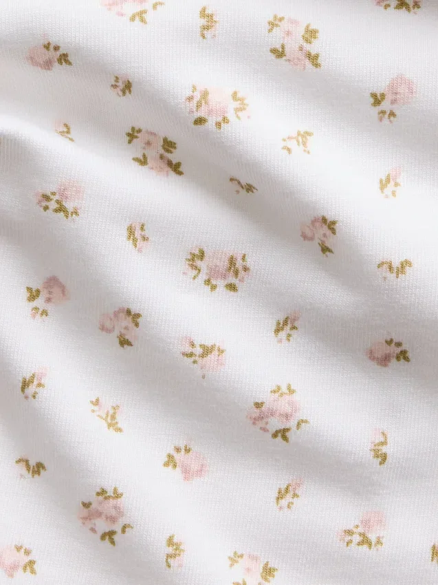 Slip taille basse en coton bio extensible
