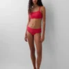 Slip taille basse en coton bio extensible