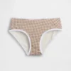 Slip taille basse en coton bio extensible